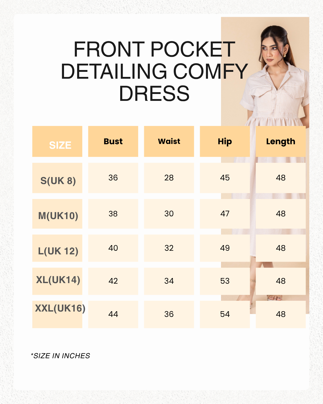 Front pocket detailing comfy dress (1)